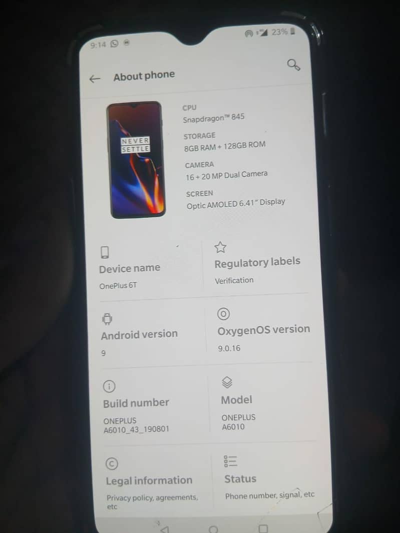 One Plus 6 2