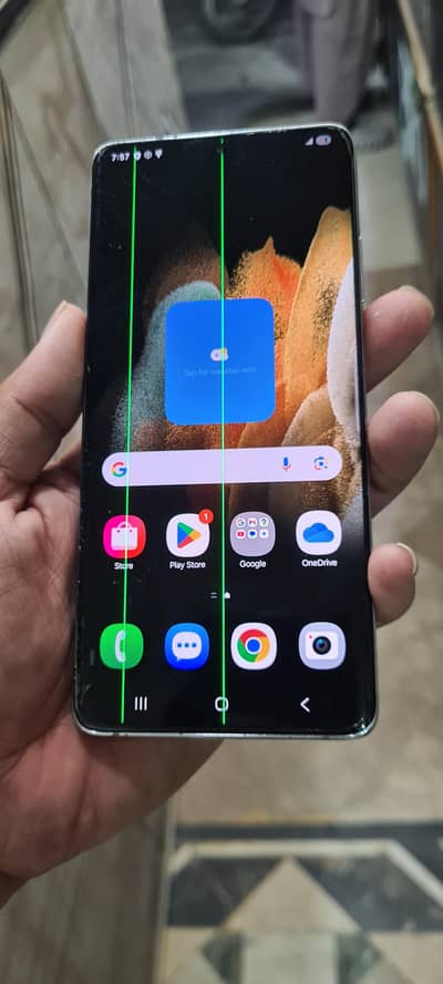 Samsung S21 Ultra 12.128gb line back break OFFICIAL PTA 03281010987