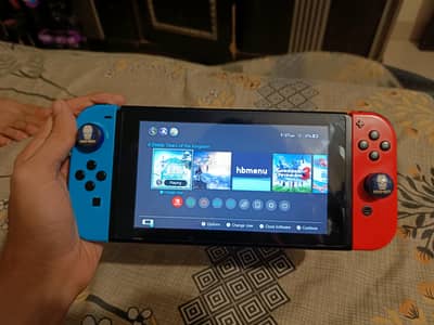 Excellent condition jailbreak nintendo switch V2 for sale