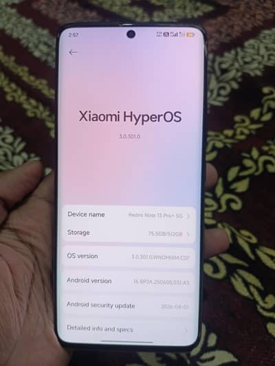 Redmi Note 13 pro plus 12/512