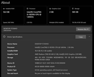 Thinkpad for sale in good condition