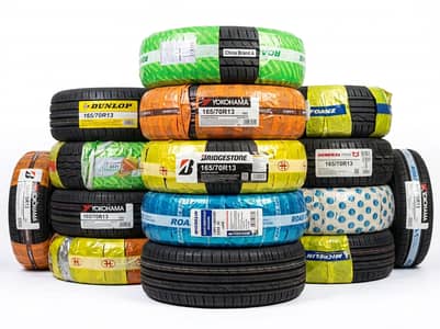 Corolla Tyres GLi, XLi, Altis & Grande Fresh Import Stock
