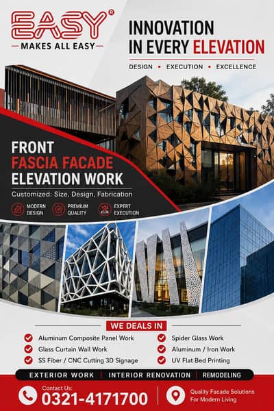 Curtain,Wall,Spider,12mm,Glass,DLX,bond,Aloucbond,Cladding,Signboard,