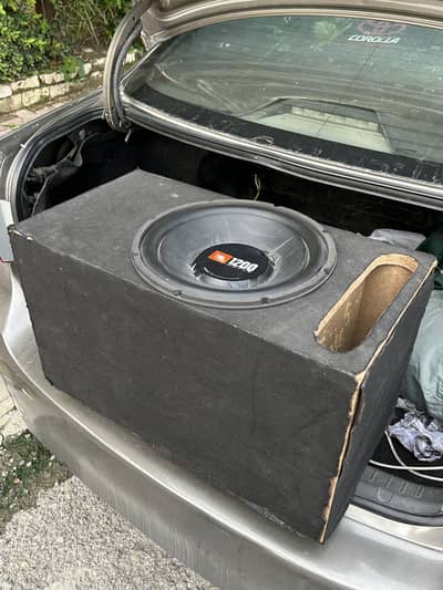 JBL Woofer & Amplifier