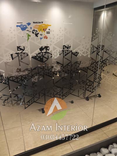 frosted glass paper office cabin plotter cutting office glass paper