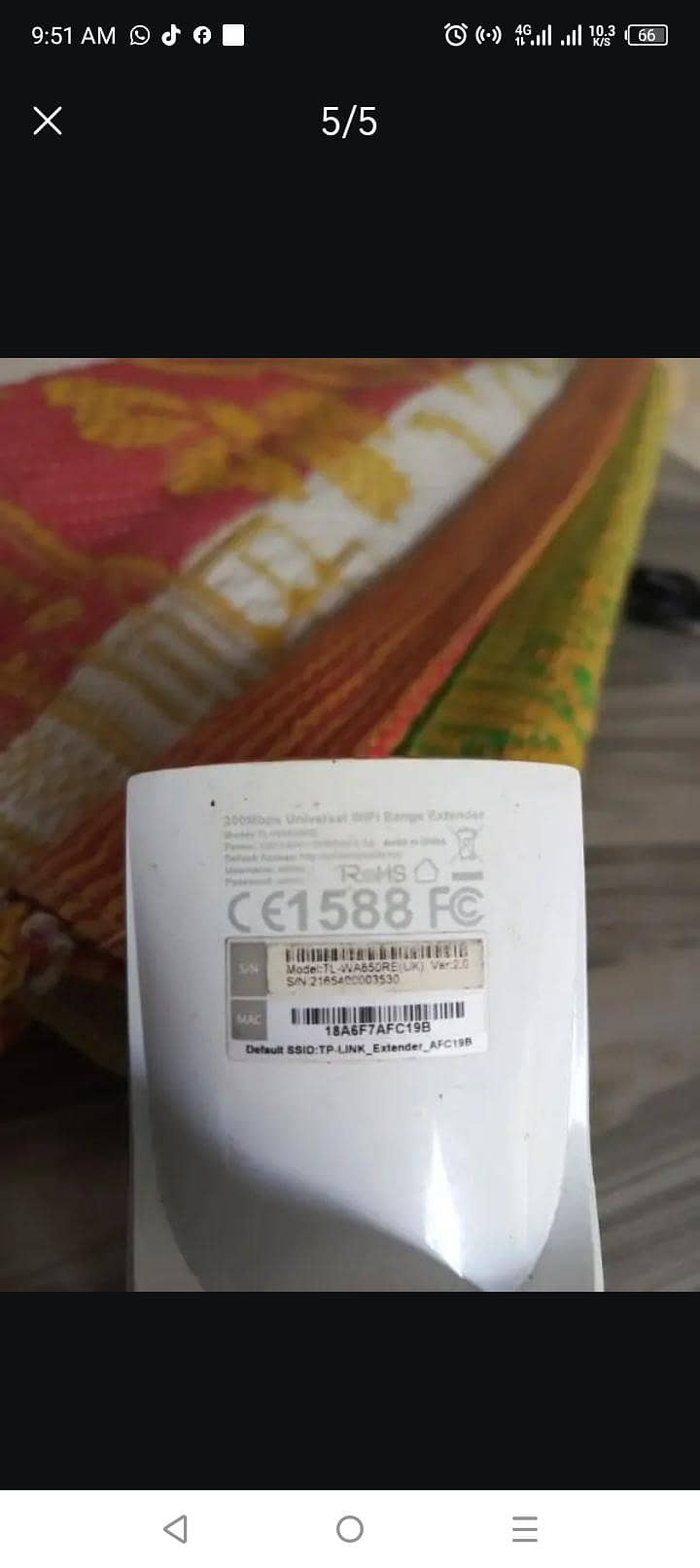 Tp_Link wifi extender 1