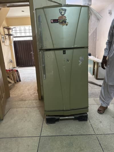 waves double door refrigerator  100%working