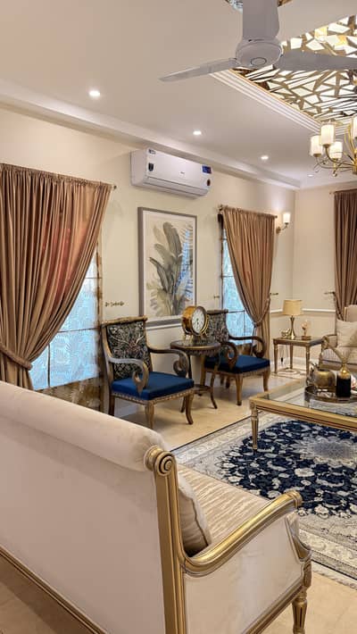 1 Kanal Corner Designer Fully Furnished House for Sale Top City-1, C Block