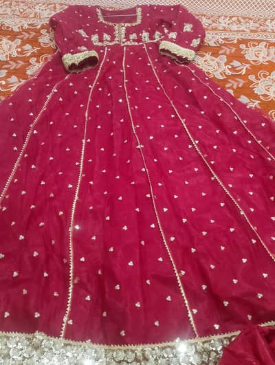 Fancy Bridal/Party Maxi Dress - Worn Once