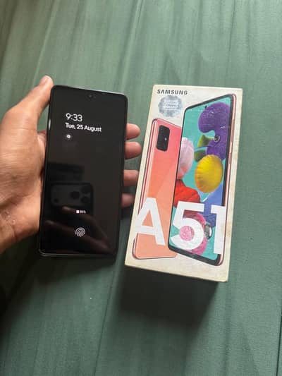 Samsung Mobile A51 lunch condition cell 03054054206