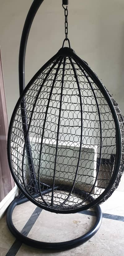 Swing chair jhoola with iron stand