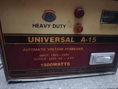 Stabilizer 1500 watts