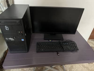 Full pc  for sell including monitor 22 inch hp  lcd