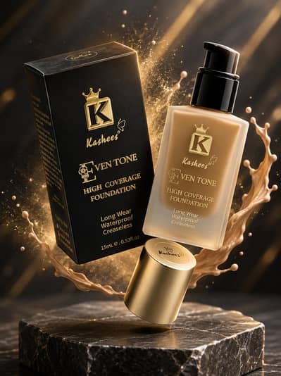 Kashees Even Tone High Coverage Foundation | Zavara Products