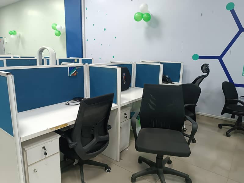 Work Station in Quantity 3