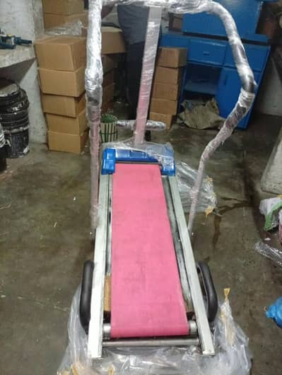 ​Type: Manual Treadmill (Non-electric, runs on foot power)