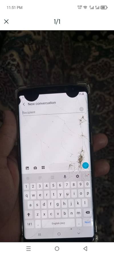 Samsung Mobile Note 8 6 64 or exchange possible ha