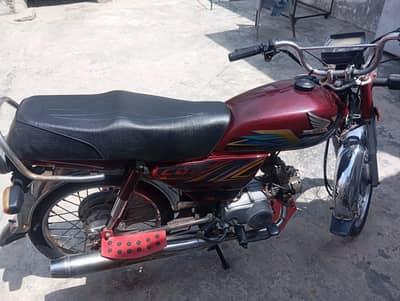 Honda CD 70 2021 | First Owner | Self Used | Punjab Registered
