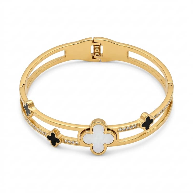 white clover karah/bangle 0