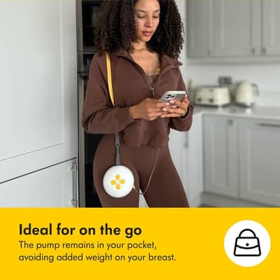 Medela Swing Maxi Hands-Free Double Electric Breast Pump + Haakaa Pump