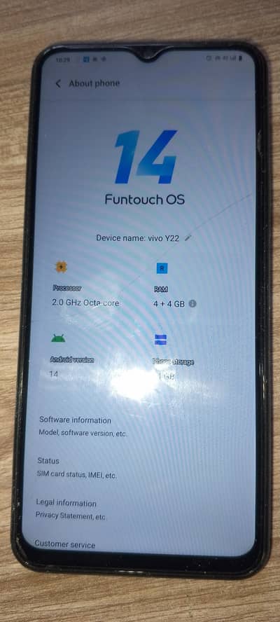 Vivo Y22