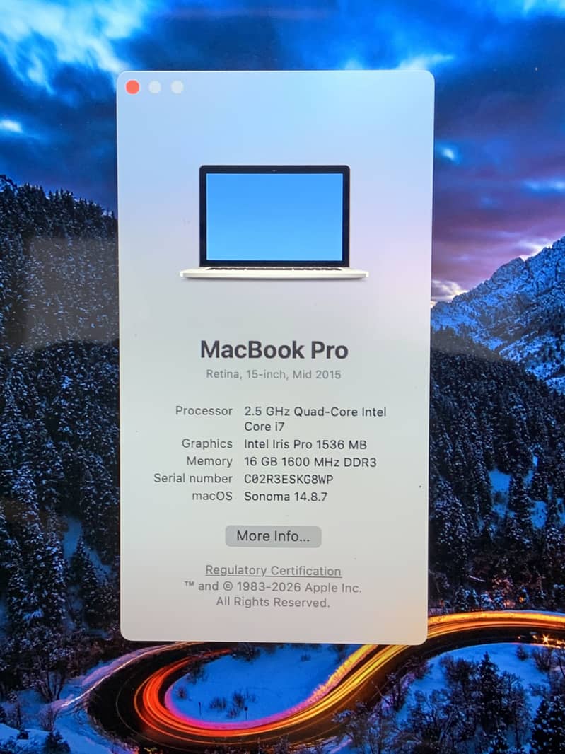 MacBook Pro 2015 3