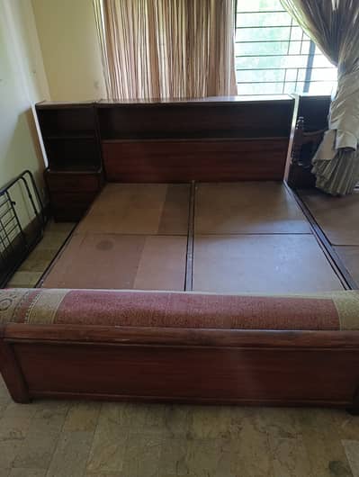 Sesham wood bed set