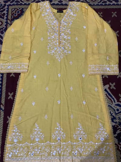 Aghanoor Embroidered law shirt
