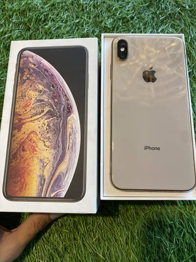 Apple iPhone XS Max 256gb with box  pta Approved  with out open
