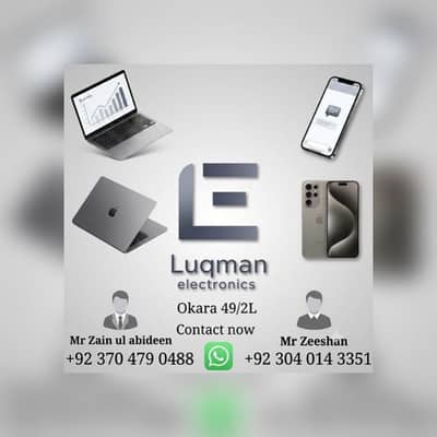 Luqman  Mobile phones laptops resaler