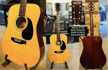 Morris W-15 Semi acoustic guitar made in Koria / Piano / Keyboard /