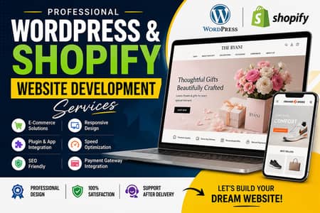 WordPress & Shopify Website Development Services