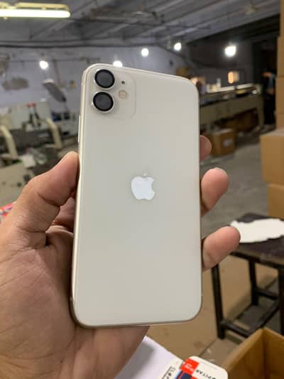 Apple iPhone 11 . white color