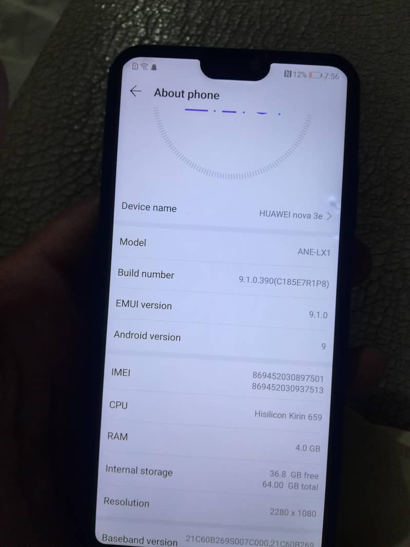 Huawei Nova 3e 3
