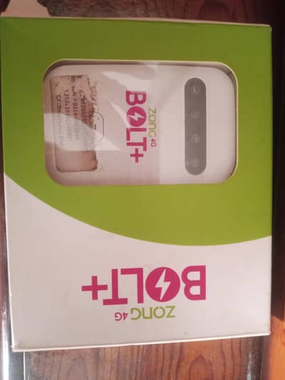 Zong 4G Bolt+ WiFi Router/4G Internet Device/Portable WiFi Router/