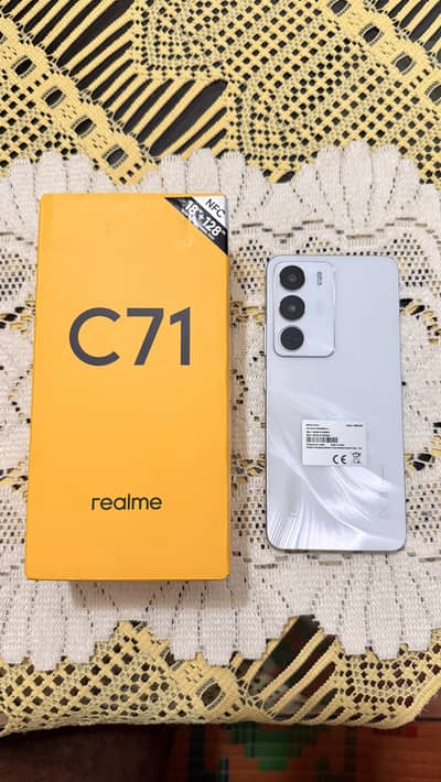 Realme C71 l,Full Box 10/10Excellent Condition,NonPTA,2months sim time
