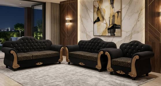 New excellent design six seater sofa set 1, 2,3 on discount price
