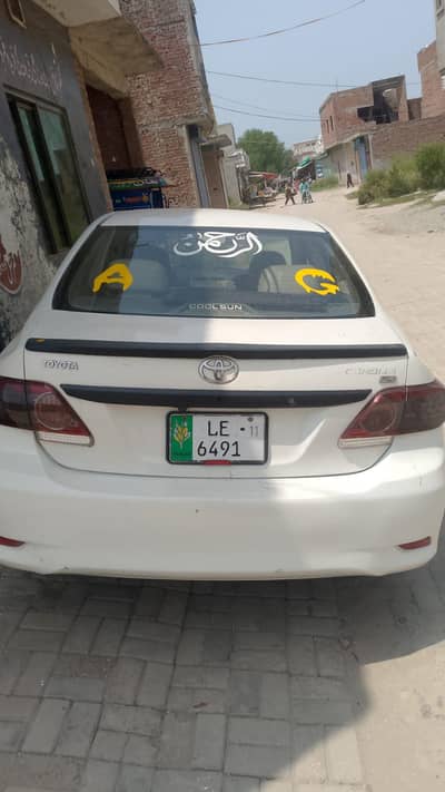 Toyota Corolla XLI 2011