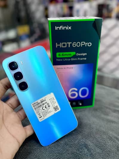 Infinix Hot 60 Pro 10\10 With warranty and box charger