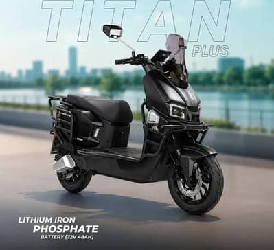New Electric Scooty Eveon Titan Plus (Lithium) 2026 Model Zero Meter
