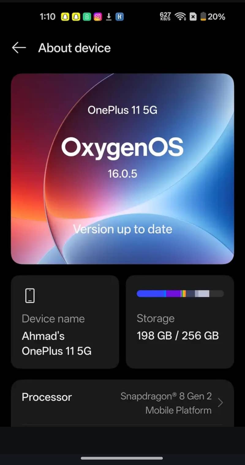 One Plus 11 5g 2