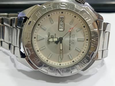Seiko Sports automatic watch 7s36 44 mm dial Brize dial