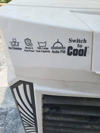 Large 100L Air Cooler – Auto Fill – Like New Condition