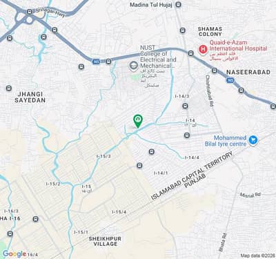 7 Marla Plot For Sale (Plot No. 340 Series Near To Markaz Double Road Park ) (30x60) ( I 14/2)