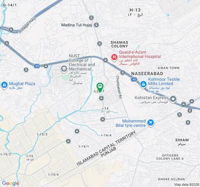 7 Marla Plot For Sale ( Plot No. 1461. Corner Extra Land Level Plot ) ( 30x60) ( I 14/3)