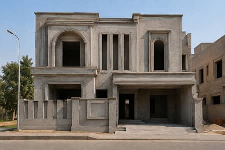 6.5 Marla Grey Structure House For Sale