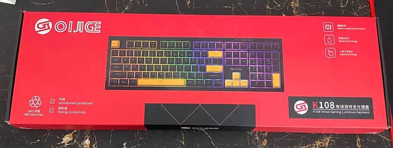 GT K108 RGB KEYBOARD