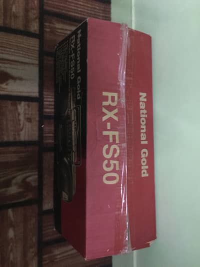 National Gold RX-FS50 Brand new & unused complete box