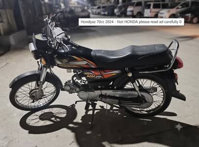 Hundyas MM 70cc (Dec 2024) | Like New Condition | Karachi Reg