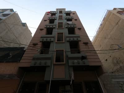 In Allahwala Town - Sector 31-B Of Karachi, A 450 Square Feet Flat Is Available